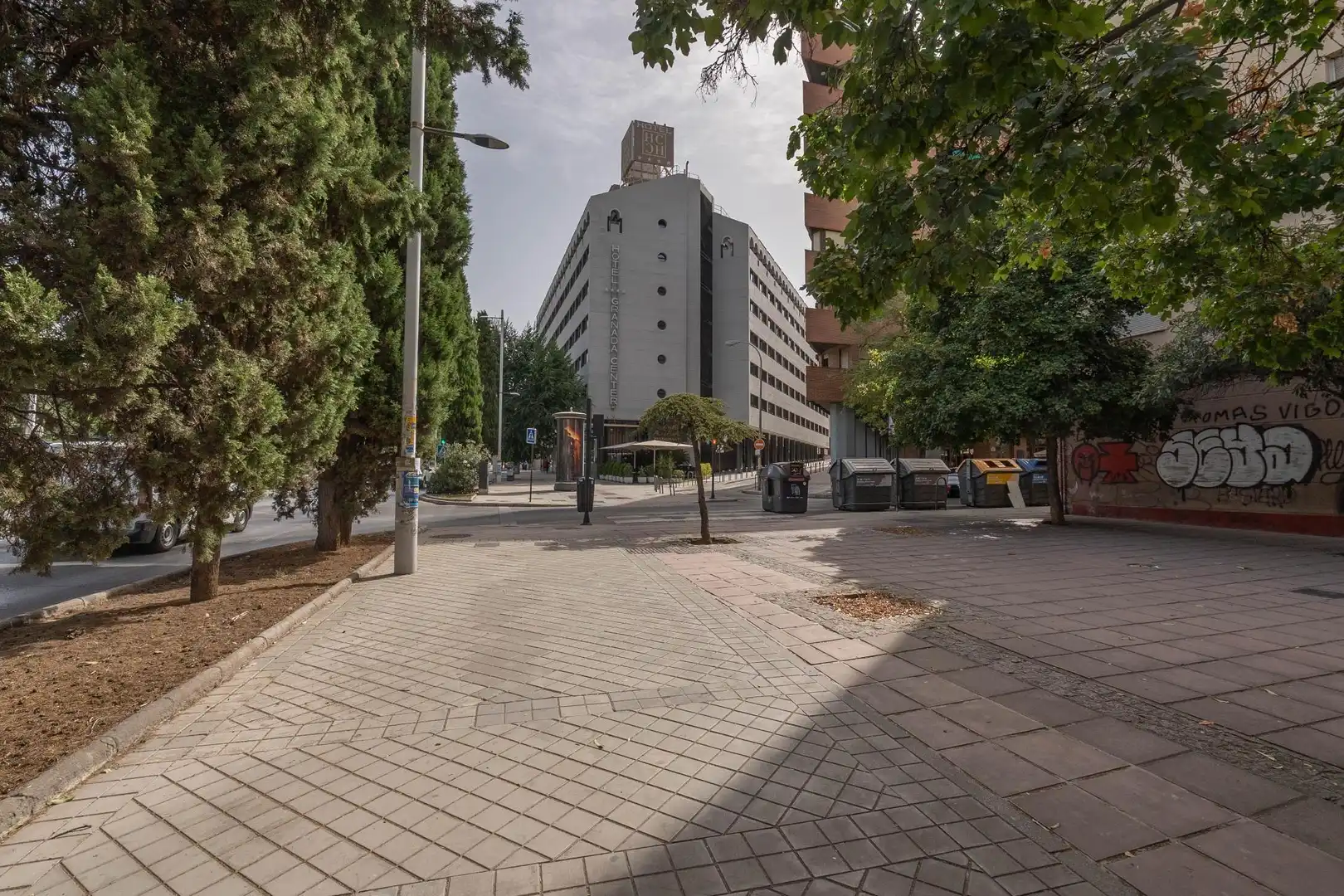 Exterior view of Flat for share in Granada  with Heating and Furnished