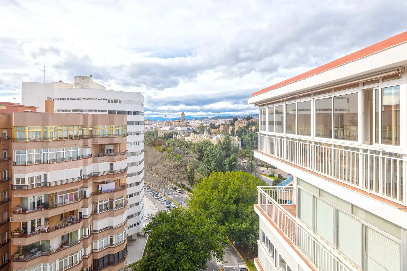 Vista exterior de Piso en venta en Málaga con Aire acondicionado, Calefacción y Terraza