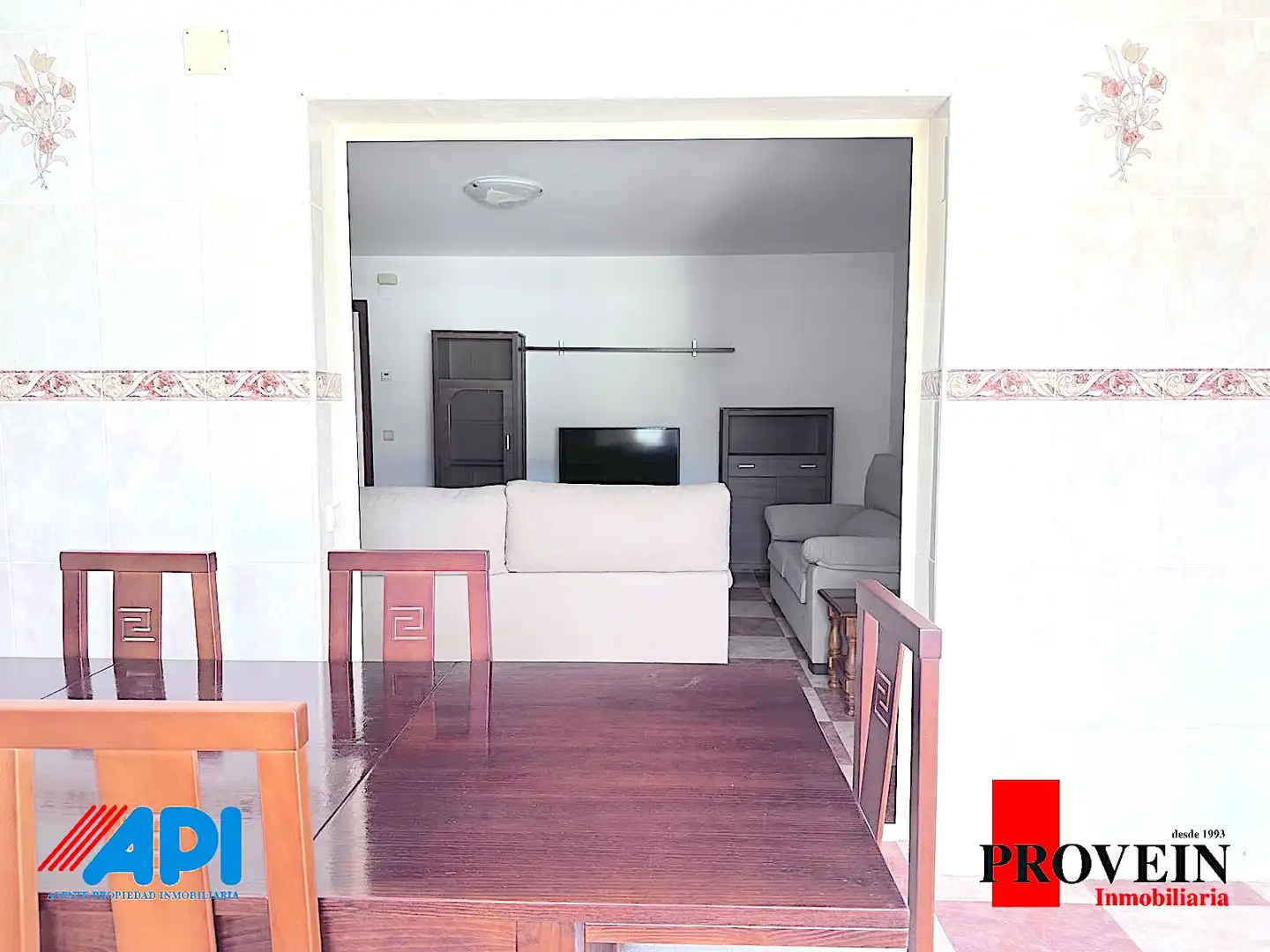 Living room of Flat for rent in Santa Cruz del Retamar  with Heating, Terrace and Furnished