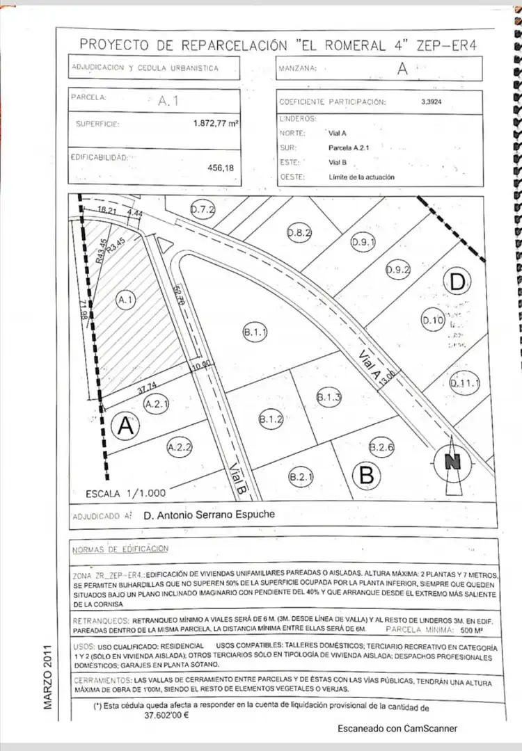 Terreno residenziale in vendita a Casco Urbano