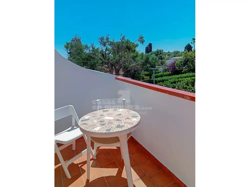Terraza de Finca rústica en venta en Es Castell con Aire acondicionado, Terraza y Piscina