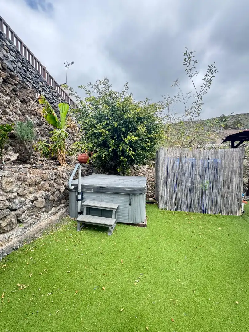 Jardín de Casa o chalet de alquiler en Guía de Isora con Aire acondicionado, Terraza y Amueblado