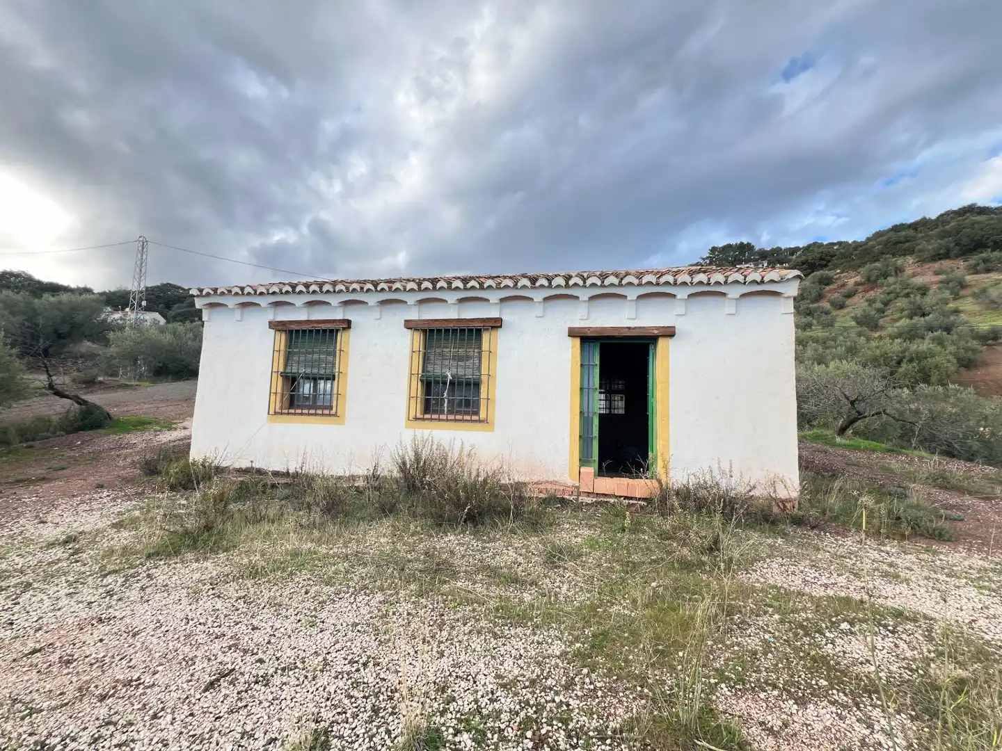 Vista exterior de Casa o xalet en venda en Riogordo