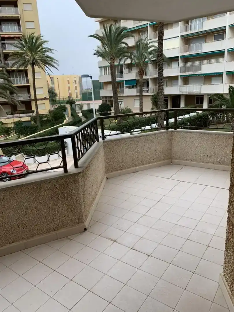 Terrace of Flat for sale in Sueca  with Private garden, Swimming Pool and Furnished