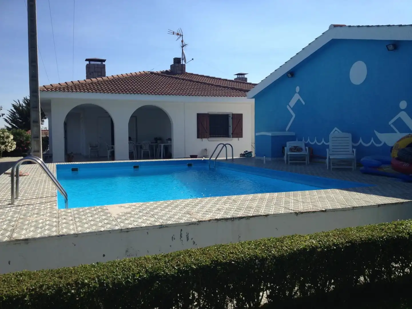 Piscina de Casa o chalet en venta en Carbajosa de la Sagrada con Calefacción, Jardín privado y Parquet