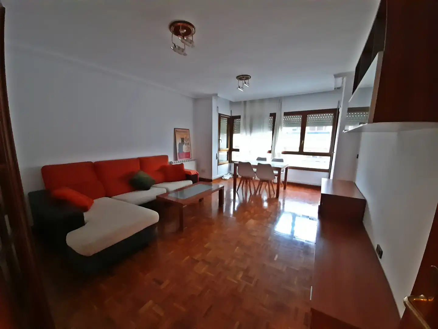 Wohnzimmer von Wohnungen zum Verkauf in Calahorra mit Heizung, Parkett und Abstellraum