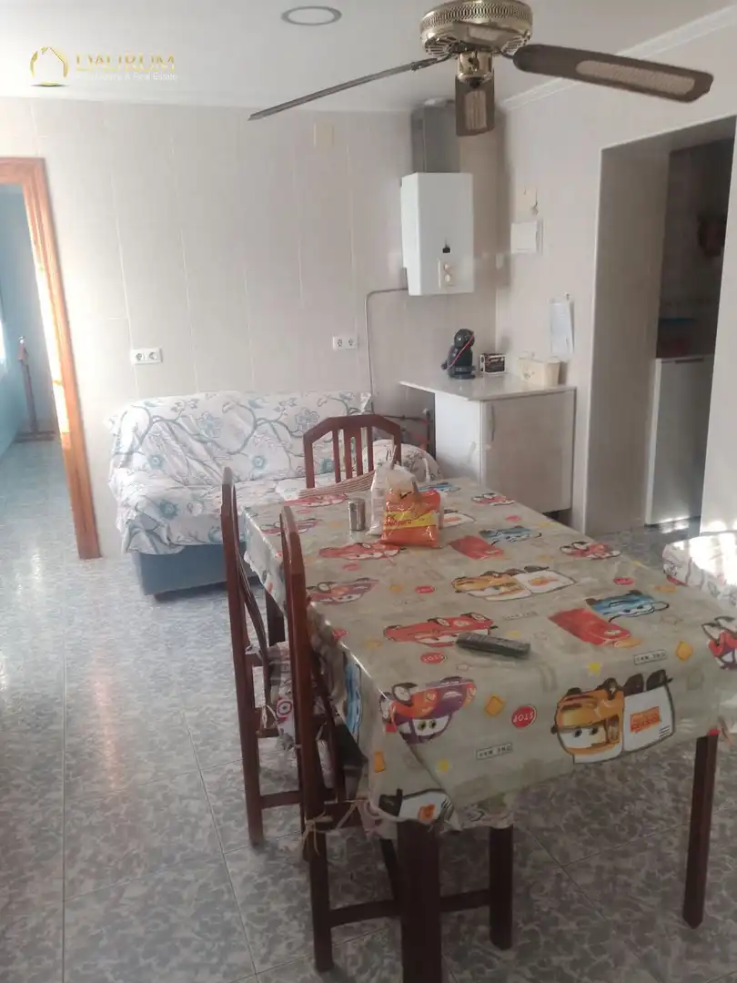 Menjador de Casa o xalet en venda en San Vicente del Raspeig / Sant Vicent del Raspeig amb Calefacció, Terrassa i Traster