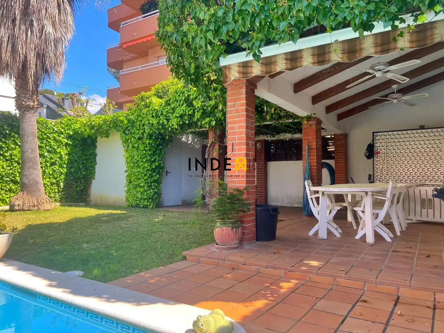 Garden of Houses for sale in Calafell  with Air Conditioner, Private garden and Terrace