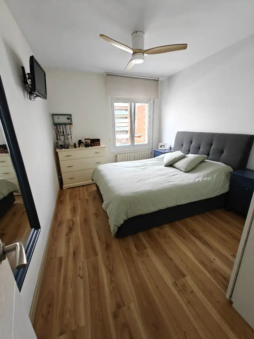 Bedroom of Flat for sale in Premià de Mar  with Air Conditioner, Heating and Parquet flooring