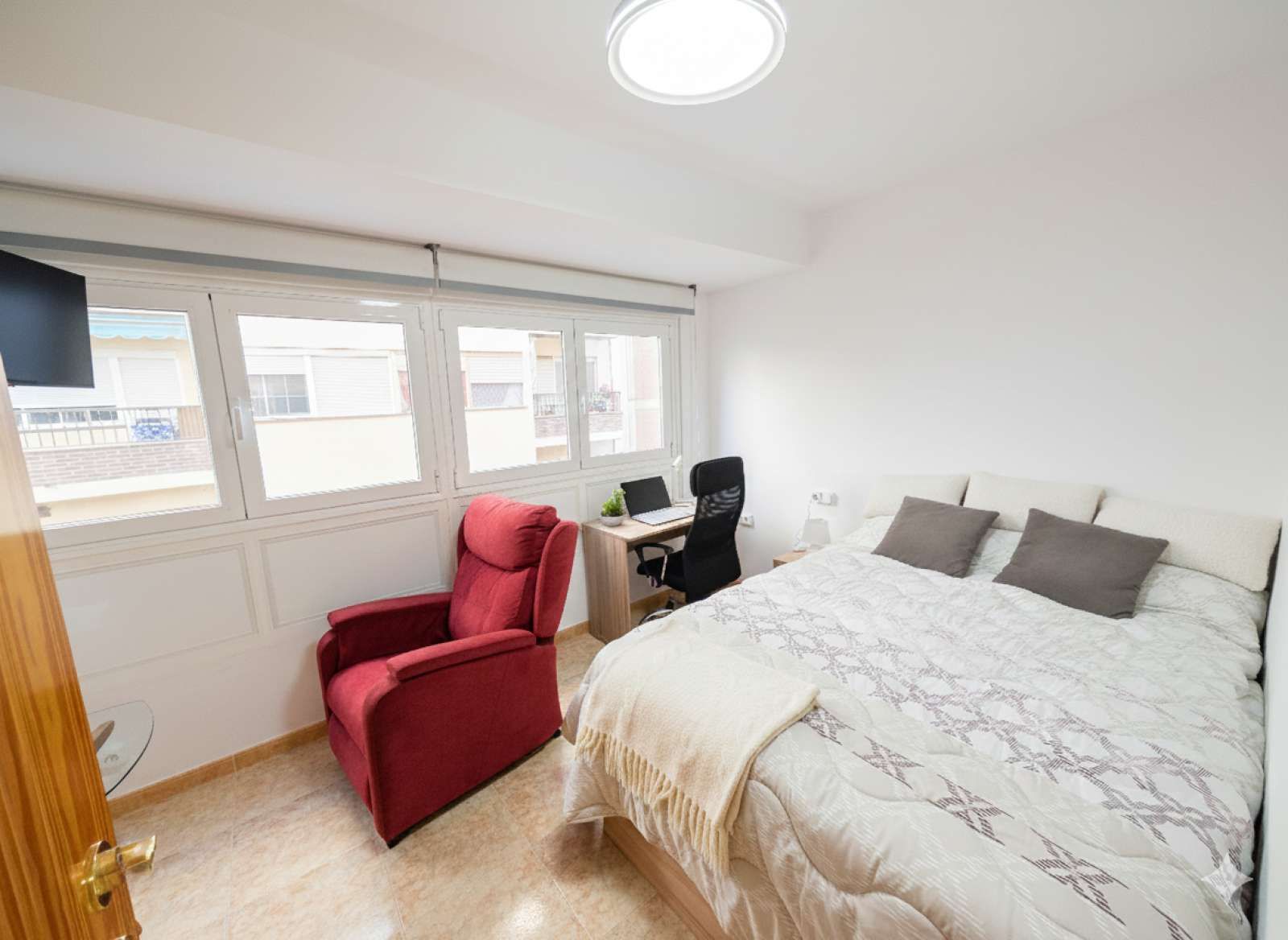 Habitación de Piso para compartir en Alicante / Alacant con Aire acondicionado y Terraza