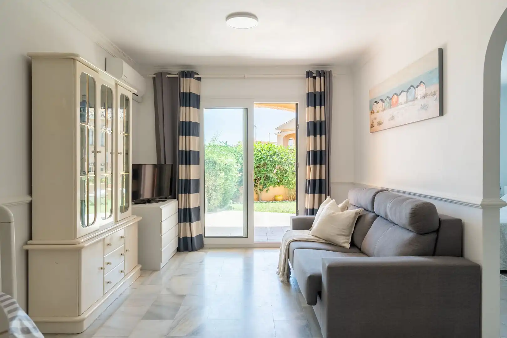 Sala d'estar de Apartament en venda en Mijas amb Terrassa
