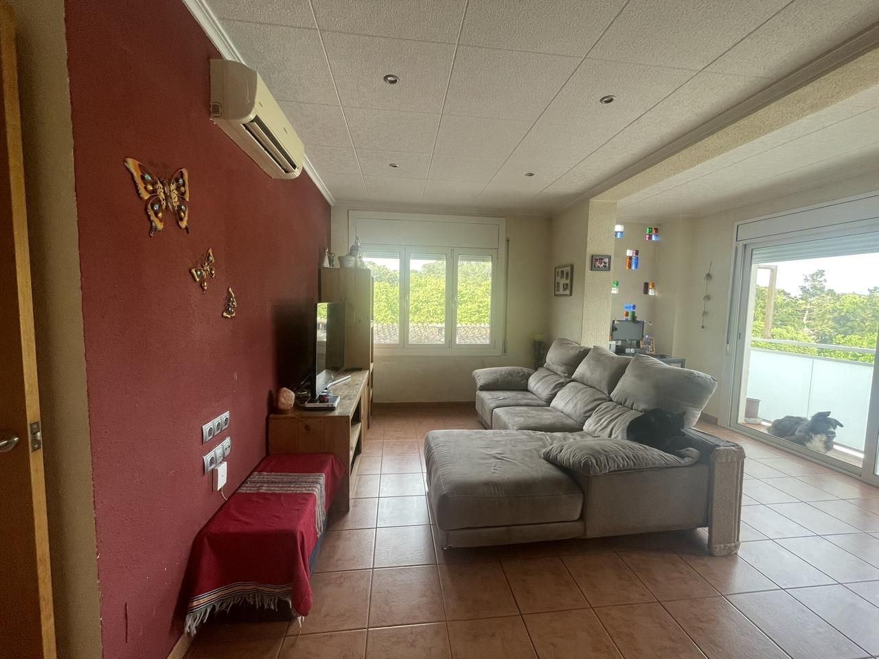 Living room of Flat for sale in Sant Iscle de Vallalta