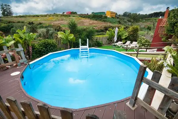 Piscina de Finca rústica en venta en Santa María de Guía de Gran Canaria con Jardín privado, Trastero y Piscina