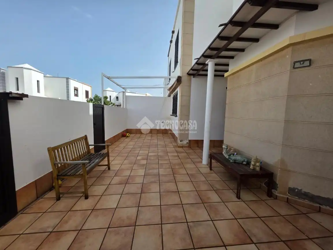 Terraza de Casa adosada en venta en San Bartolomé