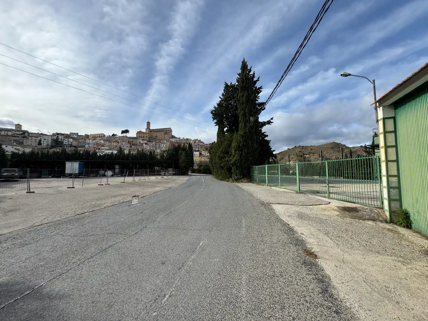 Vista exterior de Nave industrial en venta en Cehegín con Calefacción y Alarma