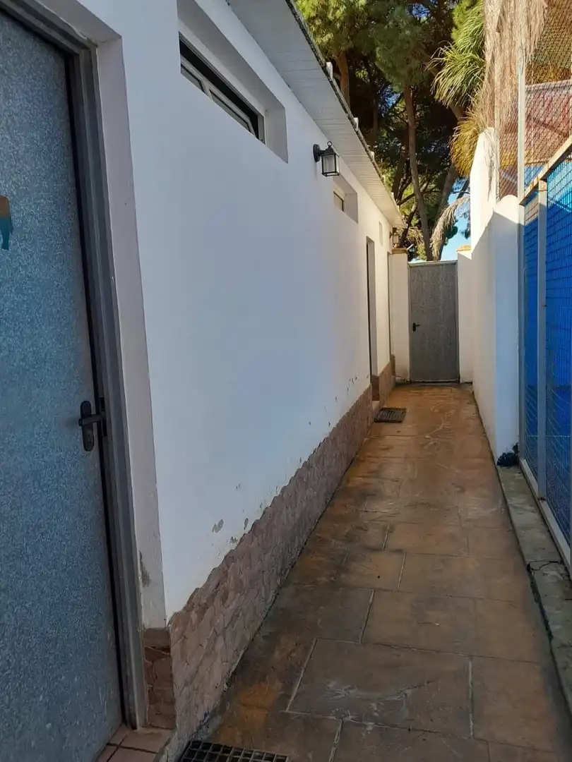 Vista exterior de Casa o chalet en venta en Chiclana de la Frontera con Jardín privado