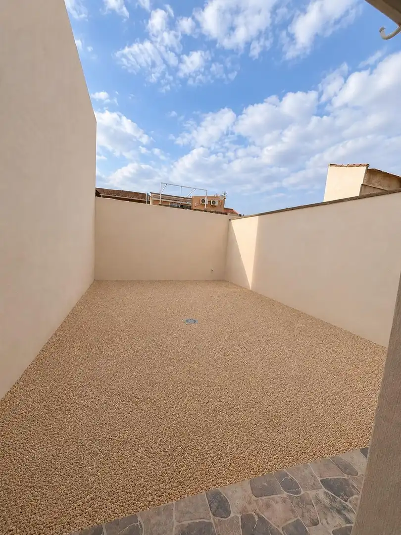 Terrassa de Casa o xalet en venda en Las Torres de Cotillas amb Aire condicionat, Jardí privat i Moblat