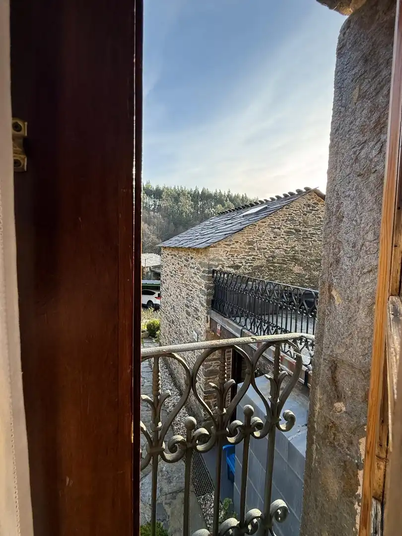 Terraza de Finca rústica en venta en Monfero con Calefacción, Jardín privado y Amueblado