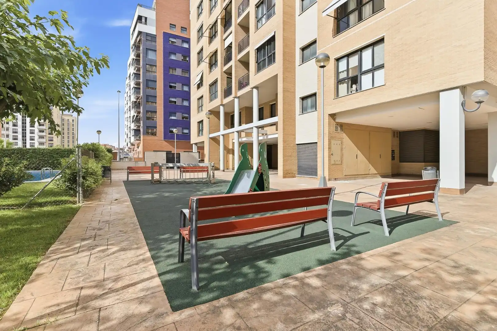 Terrassa de Pis en venda en Castellón de la Plana / Castelló de la Plana amb Aire condicionat, Jardí privat i Balcó