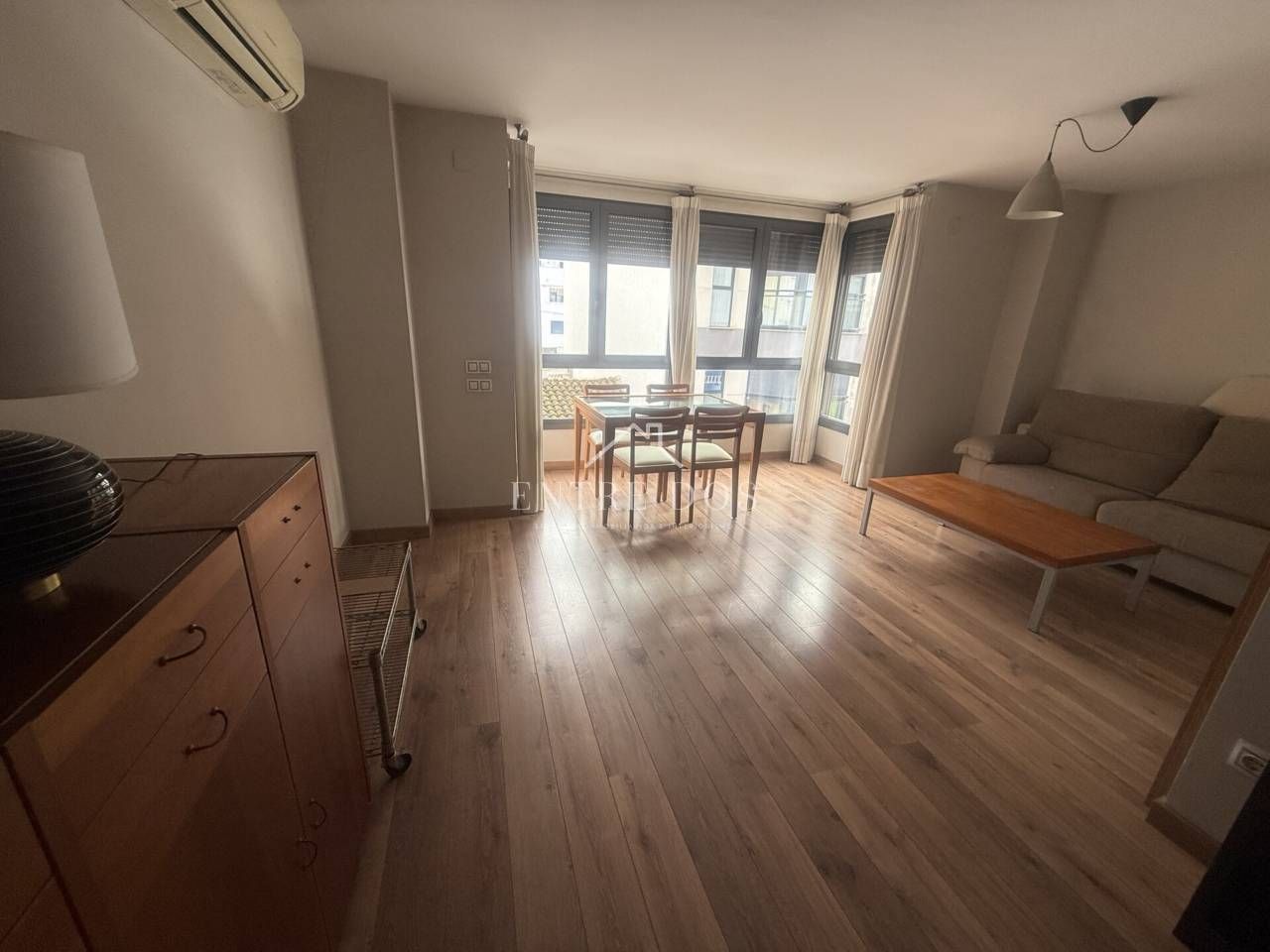 Bedroom of Flat to rent in Castellón de la Plana / Castelló de la Plana  with Air Conditioner, Parquet flooring and Terrace