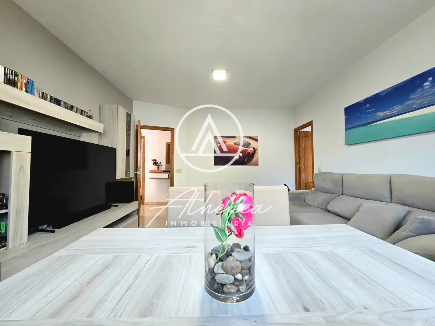 Living room of Detached homes for sale in Roquetas de Mar  with Air Conditioner, Heating and Terrace