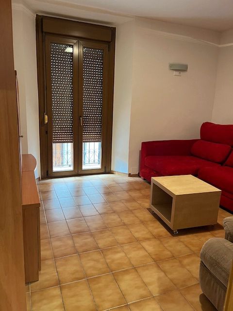 Sala d'estar de Pis de lloguer en Vic amb Terrassa i Moblat