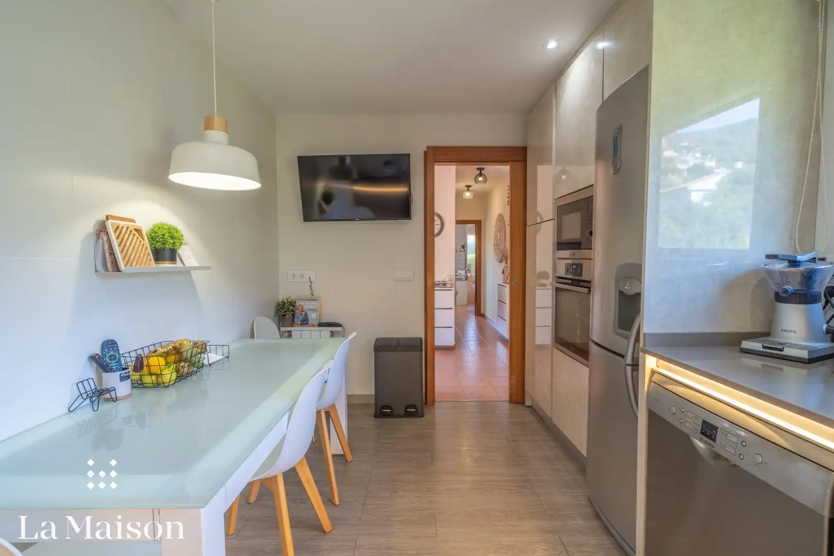 Cocina de Casa o chalet en venta en Alella con Aire acondicionado, Calefacción y Jardín privado