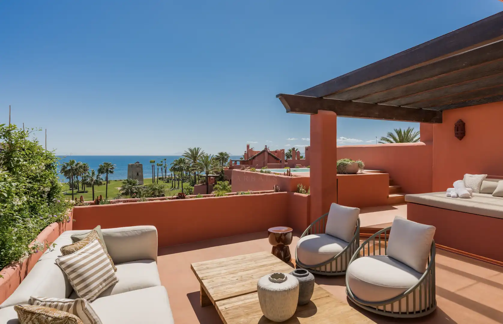 Terrassa de Àtic en venda en Estepona amb Aire condicionat, Terrassa i Piscina
