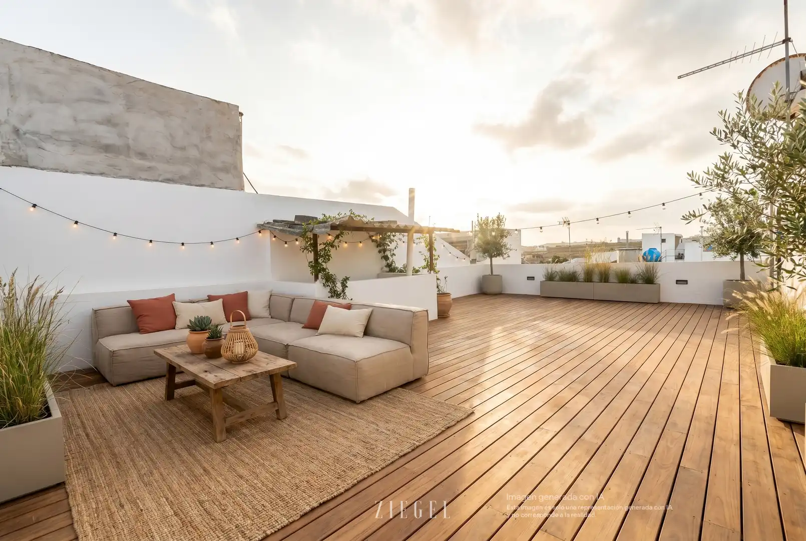 Terraza de Casa o chalet en venta en Las Palmas de Gran Canaria con Terraza, Trastero y Balcón