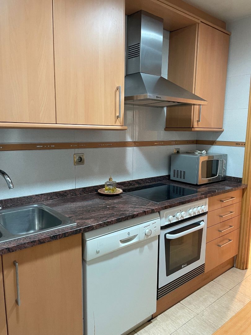 Kitchen of Flat to rent in Mataró  with Air Conditioner, Heating and Oven