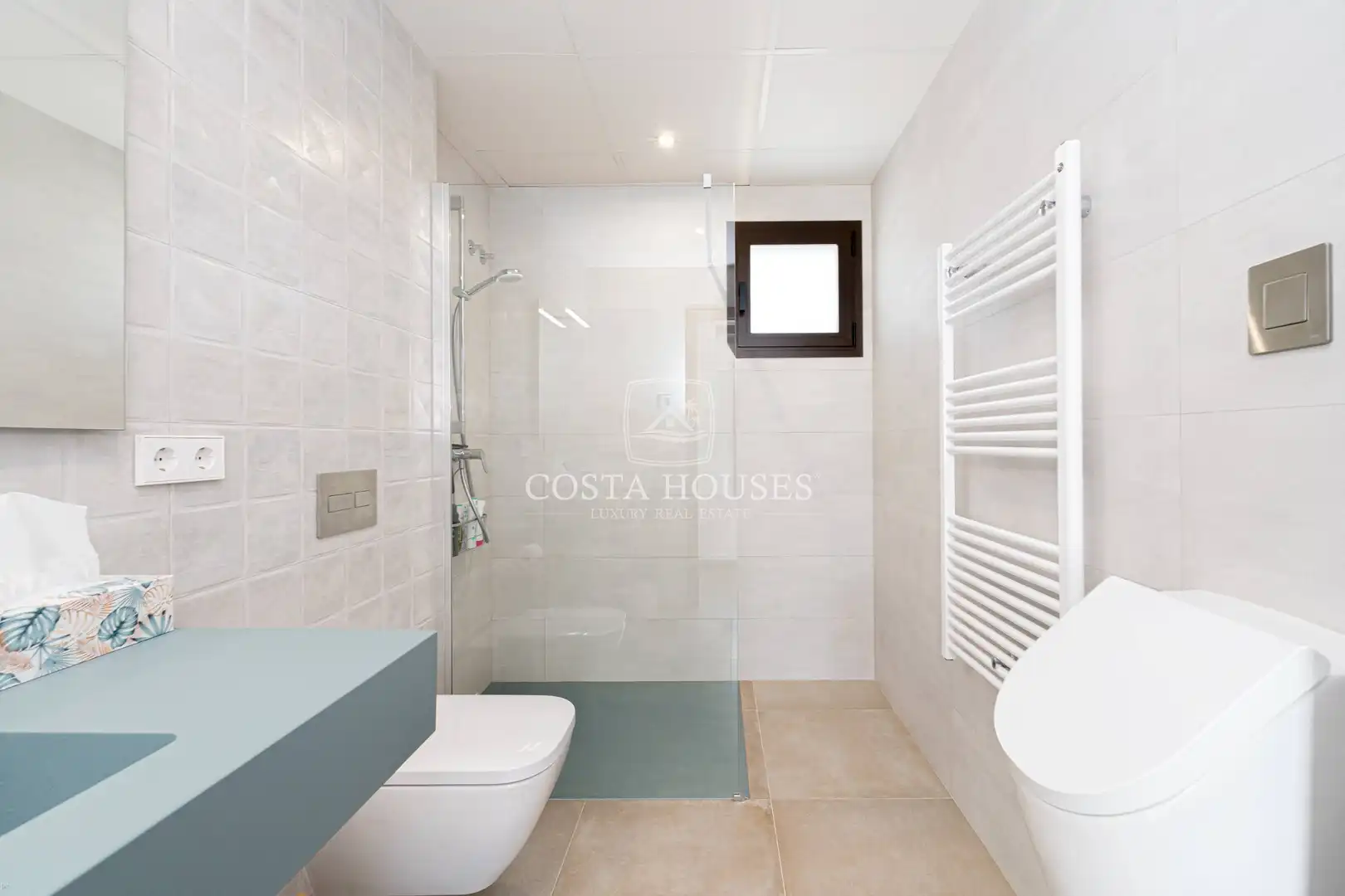 Bathroom of Houses for sale in Jávea / Xàbia  with Air Conditioner, Heating and Private garden