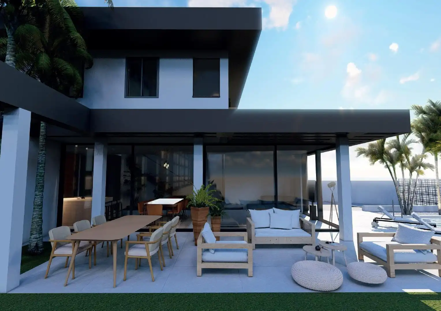 Terrassa de Casa o xalet en venda en Candelaria amb Aire condicionat, Jardí privat i Terrassa