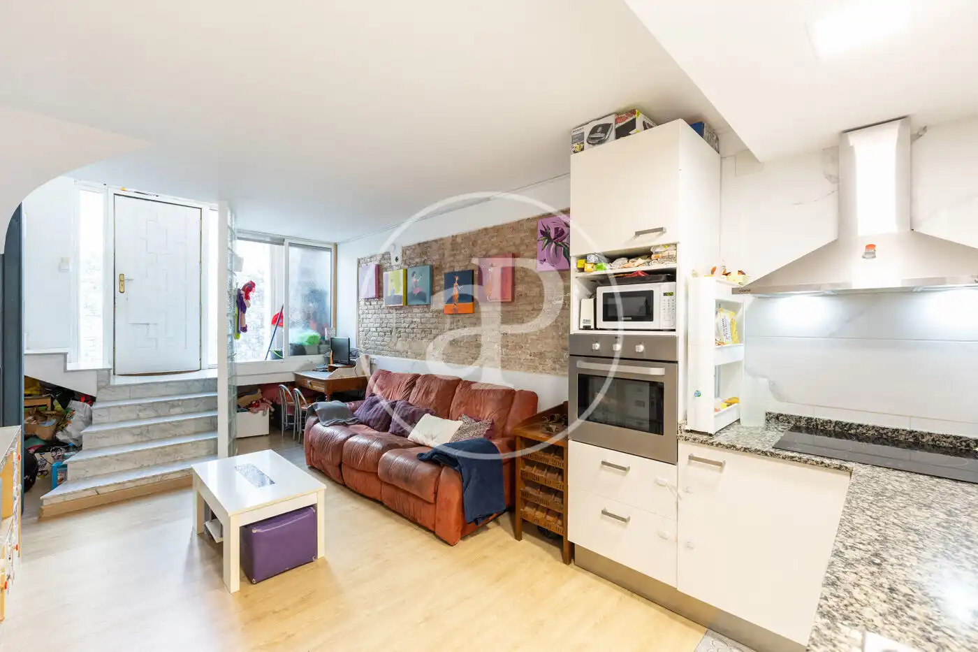 Living room of Lofts for sale in  Barcelona Capital  with Air Conditioner, Heating and Terrace