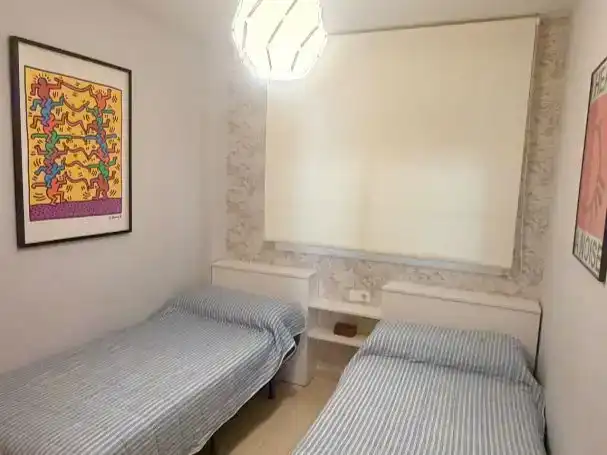Bedroom of Flat for rent in Torreblanca  with Air Conditioner, Private garden and Parquet flooring