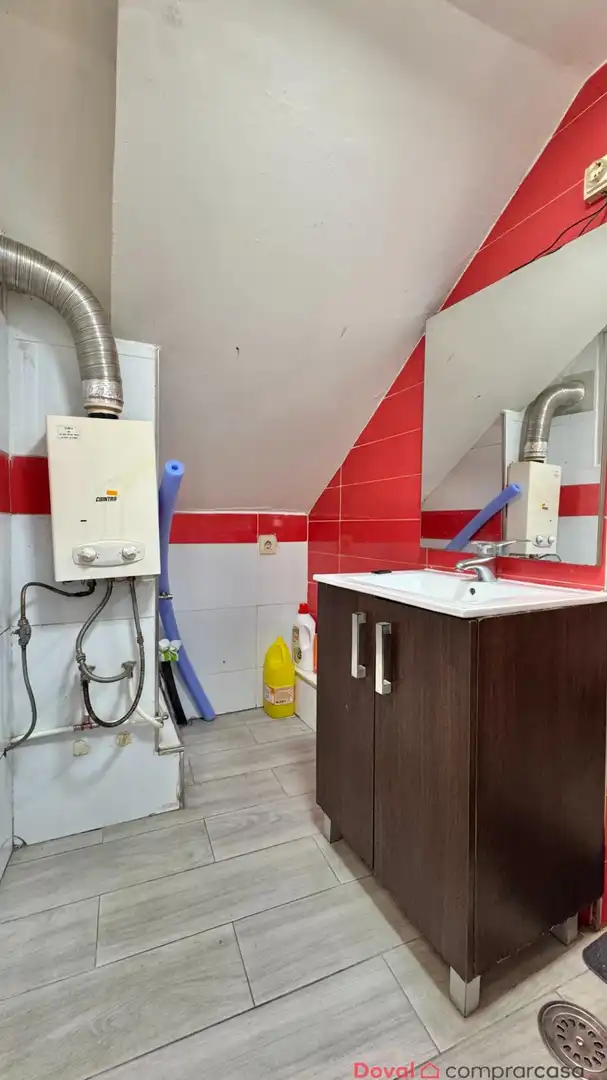 Baño de Casa o chalet en venta en Vigo  con Parquet, Terraza y Amueblado