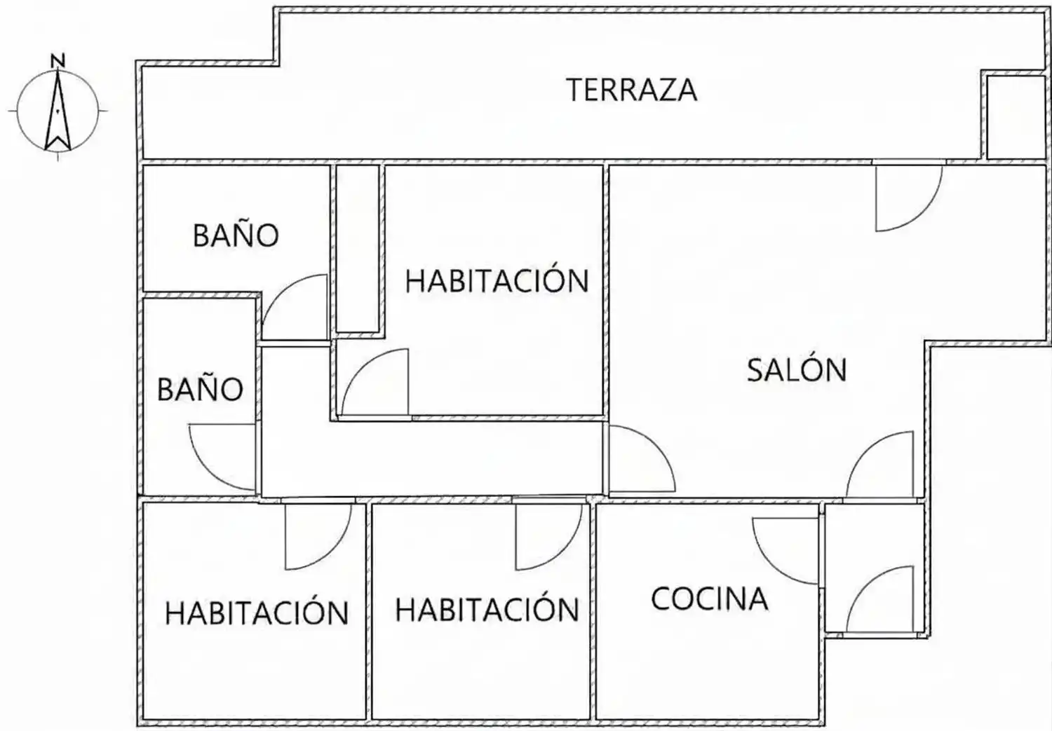 Wohnung zum Verkauf in Oviedo  mit Heizung, Terrasse und Schwimmbad
