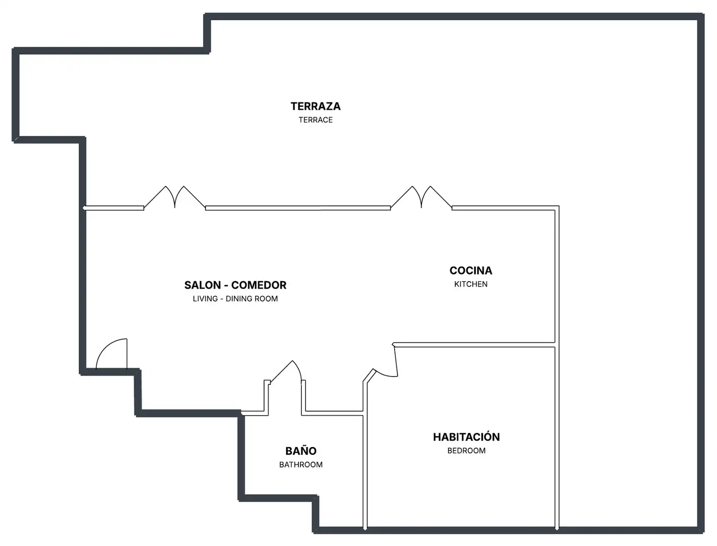 Flat for rent in calle de la paz, La Seu