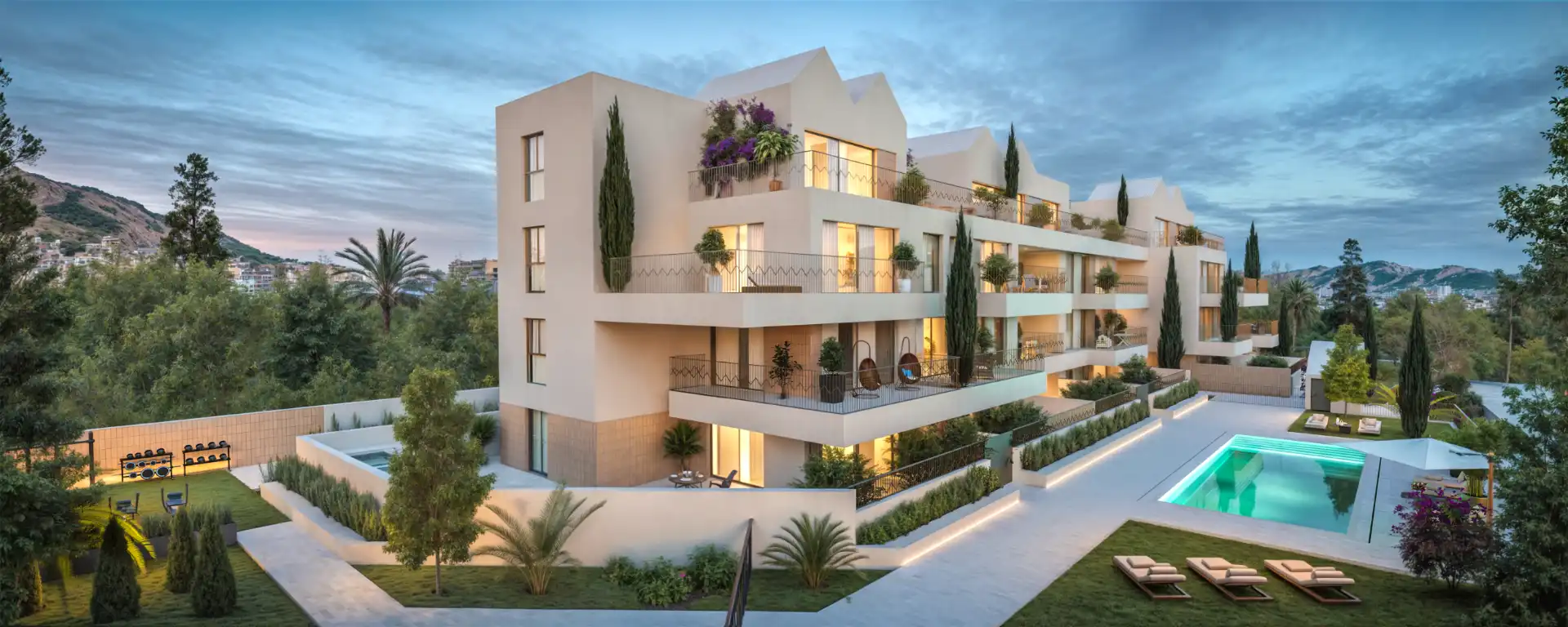 Neubau-Erdgeschosswohnung mit Pool zum Verkauf in Avenida Carlota Alessandri, imagen 13