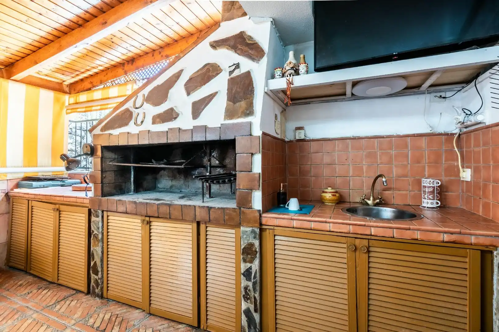 Cuina de Casa adosada en venda en Adeje amb Terrassa i Balcó