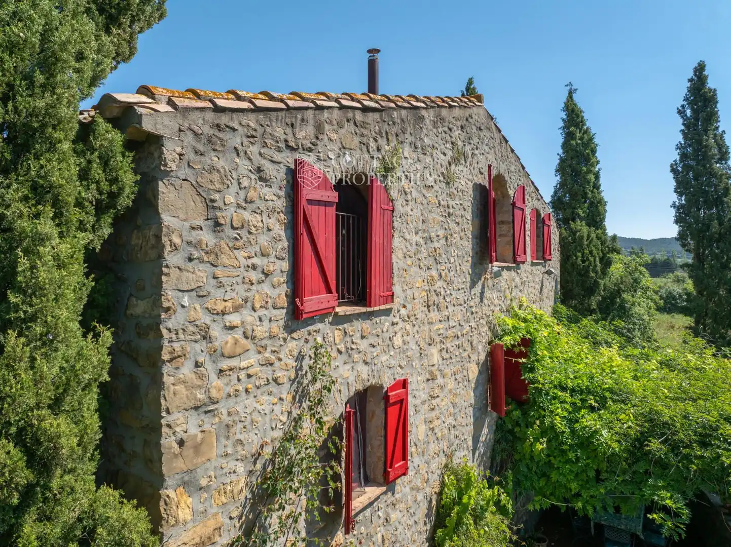 Vista exterior de Finca rústica en venta en Maià de Montcal con Calefacción y Piscina