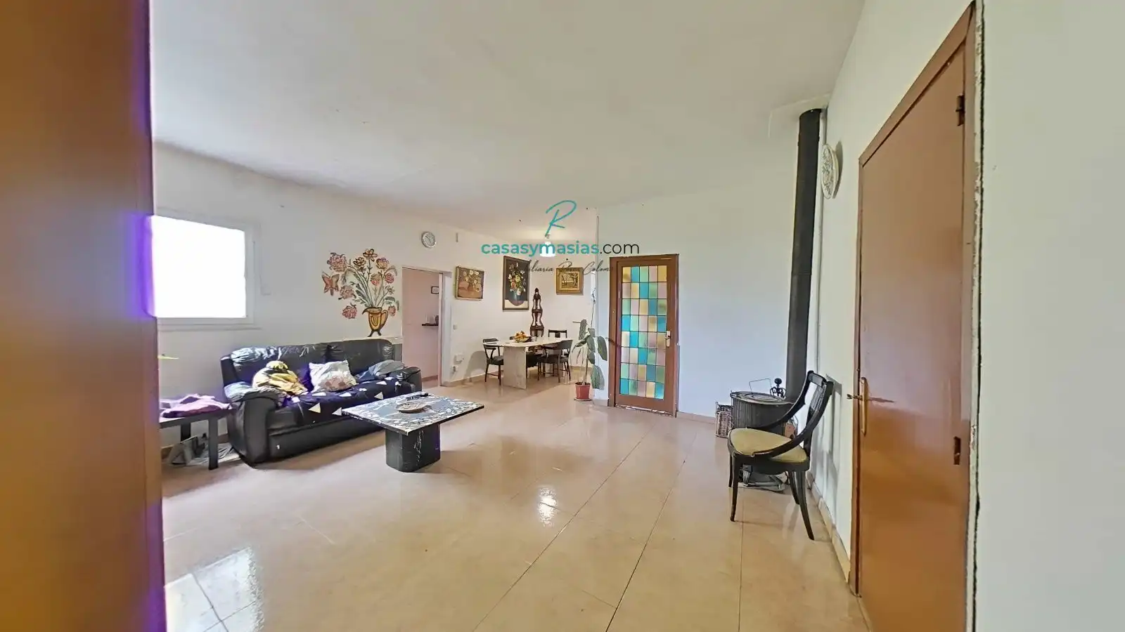 Sala d'estar de Finca rústica en venda en Castellet i la Gornal amb Calefacció, Jardí privat i Alarma