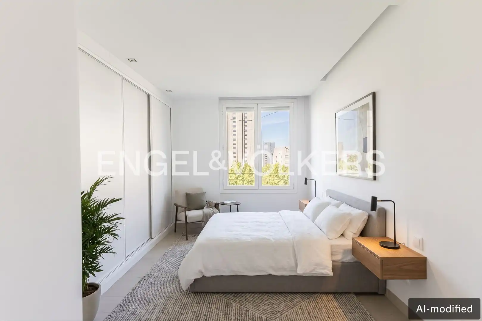 Habitación de Piso de alquiler en Madrid con Aire acondicionado y Calefacción