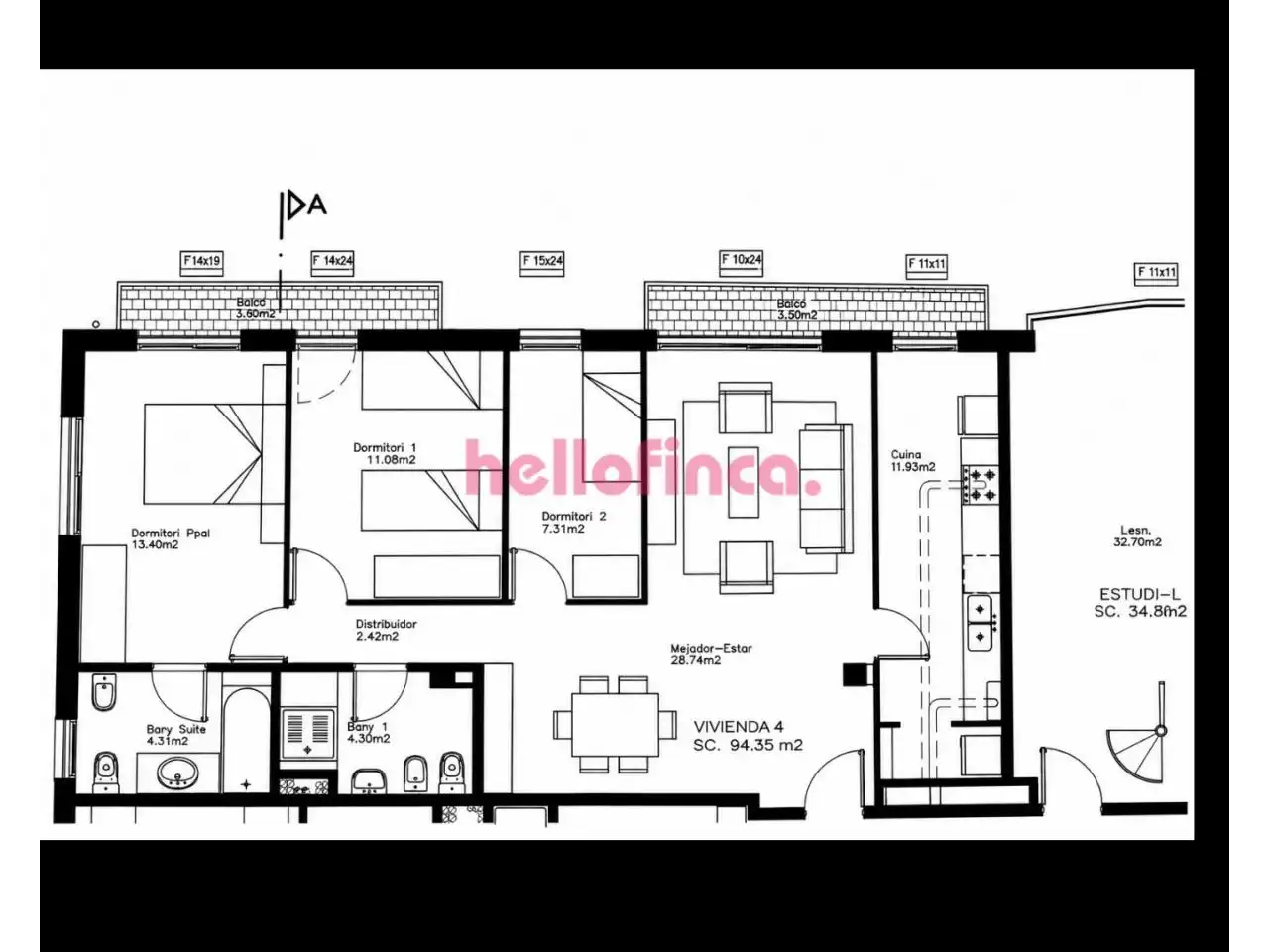Flat with terrace for sale in Santa Eulàlia de Ronçana, imagen 31