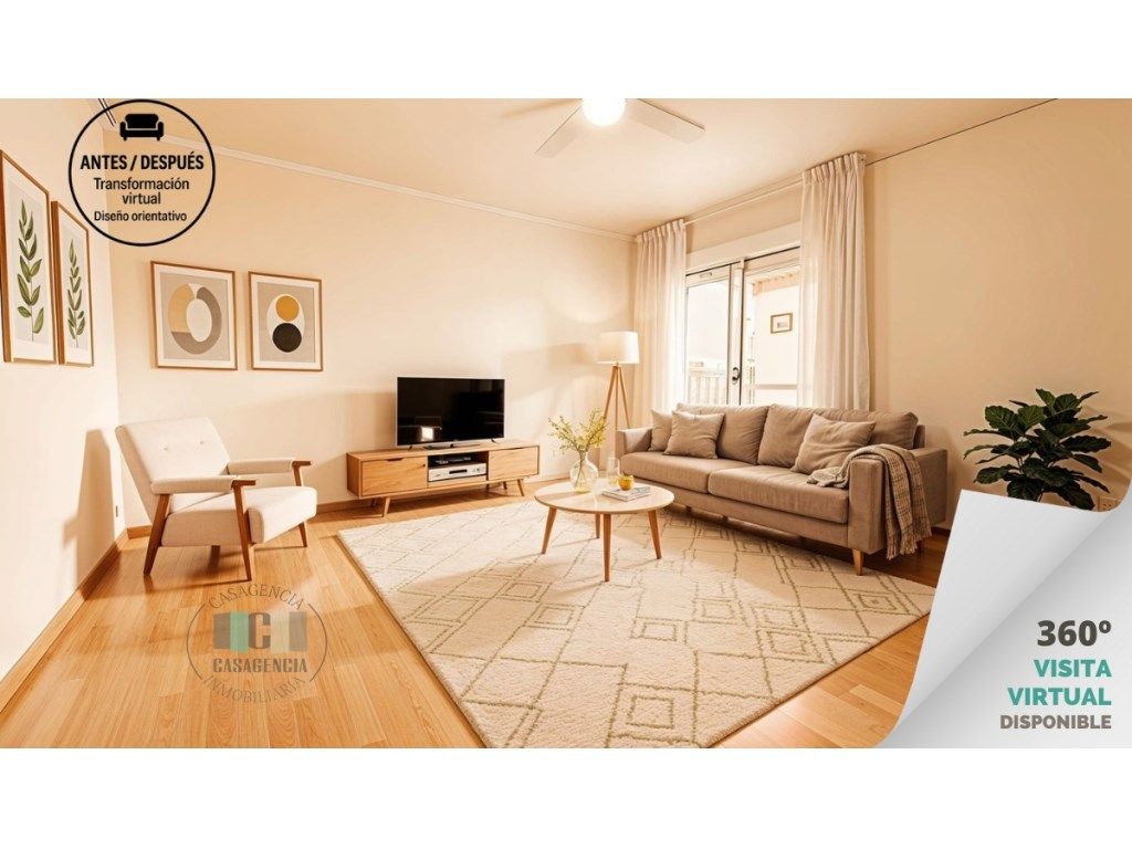 Sala d'estar de Pis en venda en Benicasim / Benicàssim