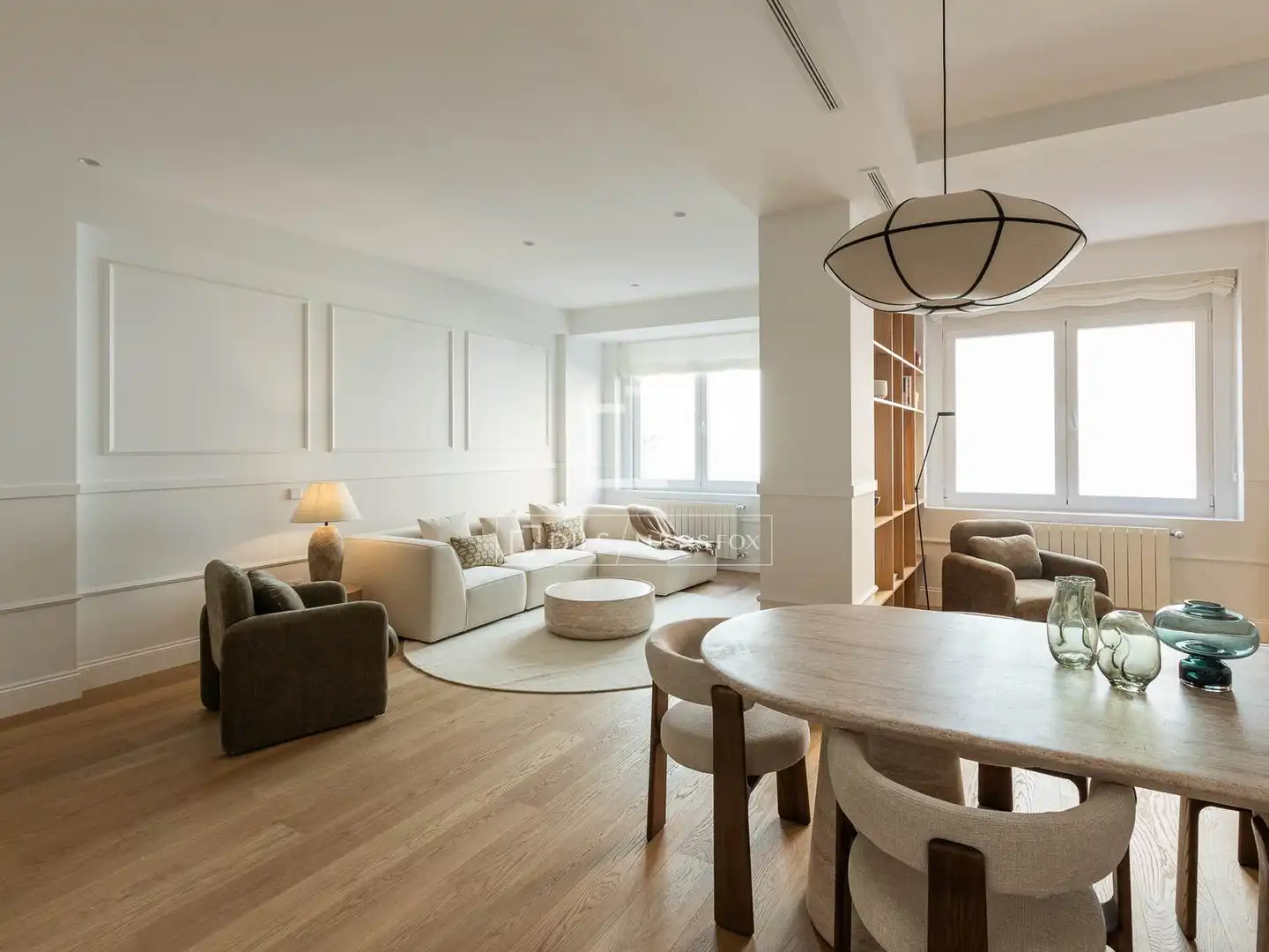 Sala d'estar de Pis en venda en Madrid amb Aire condicionat, Calefacció i Parquet