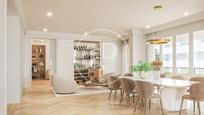 Dining room of Flat for sale in  Madrid Capital  with Air Conditioner, Heating and Terrace