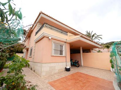 Exterior view of Single-family semi-detached for sale in Benidorm  with Air Conditioner and Terrace
