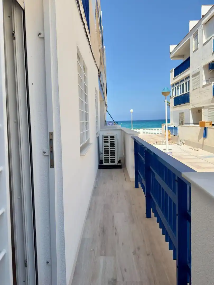 Balcony of Apartments for sale in La Manga del Mar Menor  with Air Conditioner, Heating and Terrace