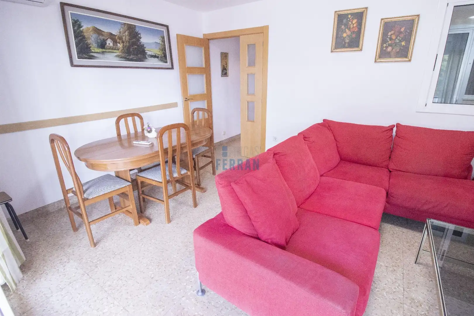 Sala de estar de Apartamento en venta en El Vendrell con Aire acondicionado y Terraza
