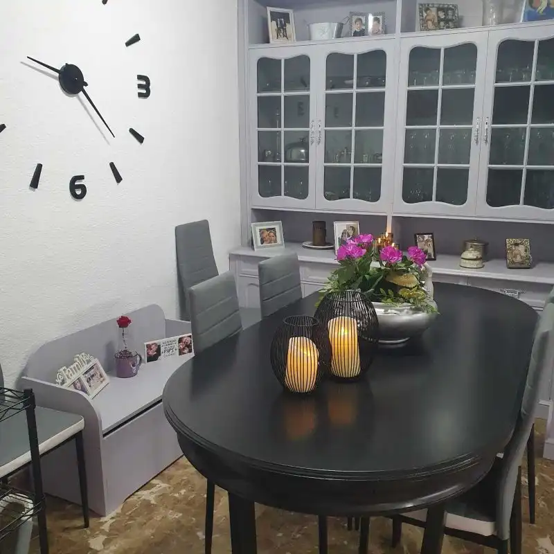 Menjador de Apartament en venda en Alicante / Alacant amb Aire condicionat, Terrassa i Traster